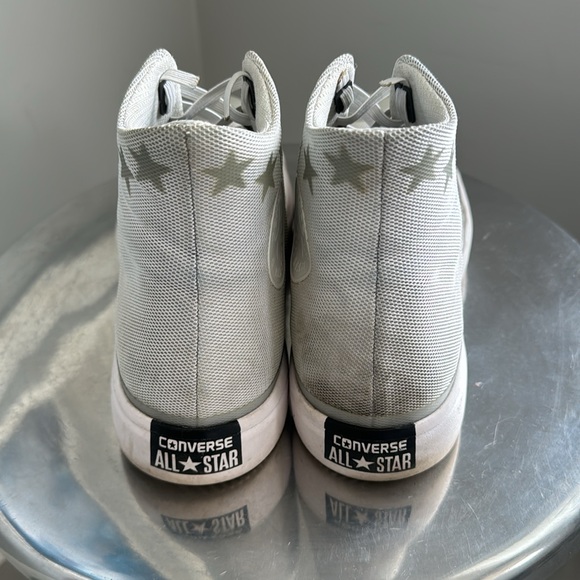 Converse Men’s Reflective Hightop Sneakers. - Picture 3 of 5